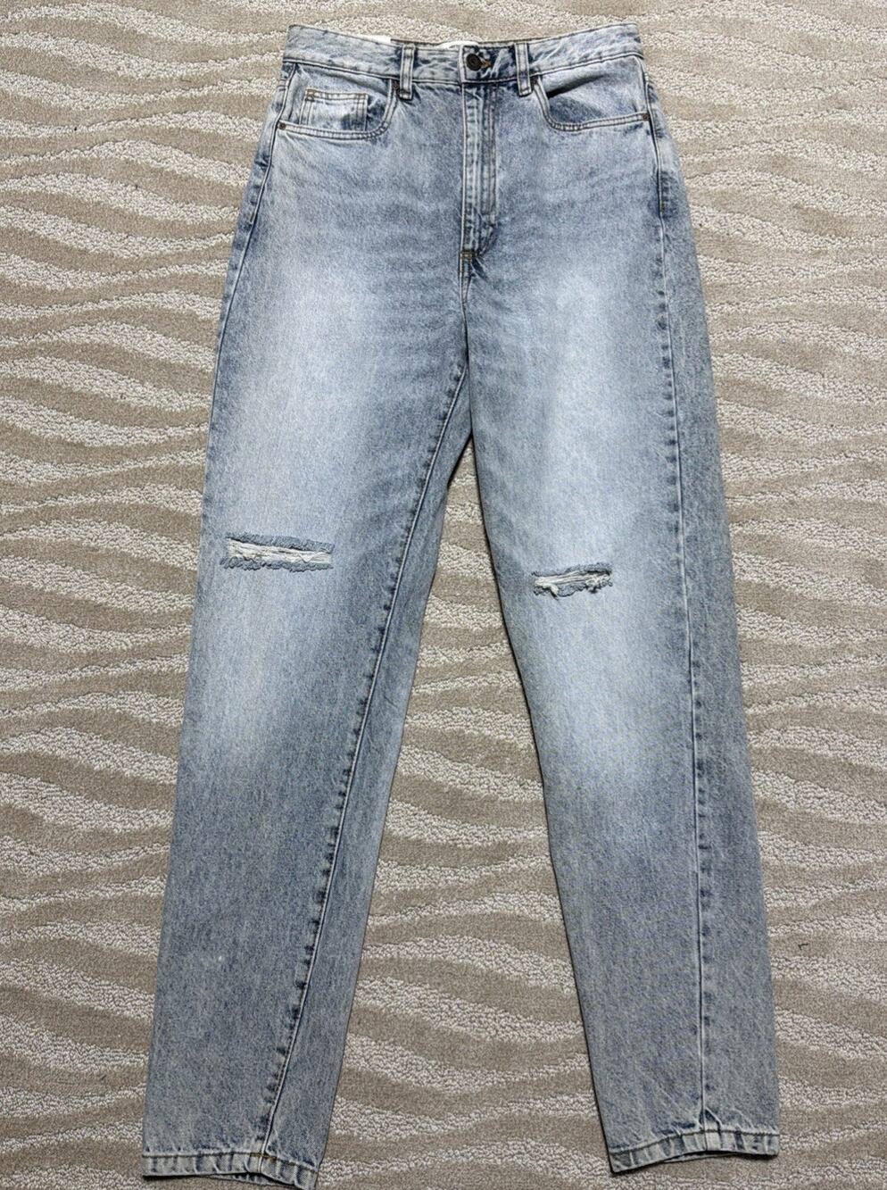 Cotton On Original Mom Jeans Womens Size 4 29x31 Cotton Denim High Waisted NWT